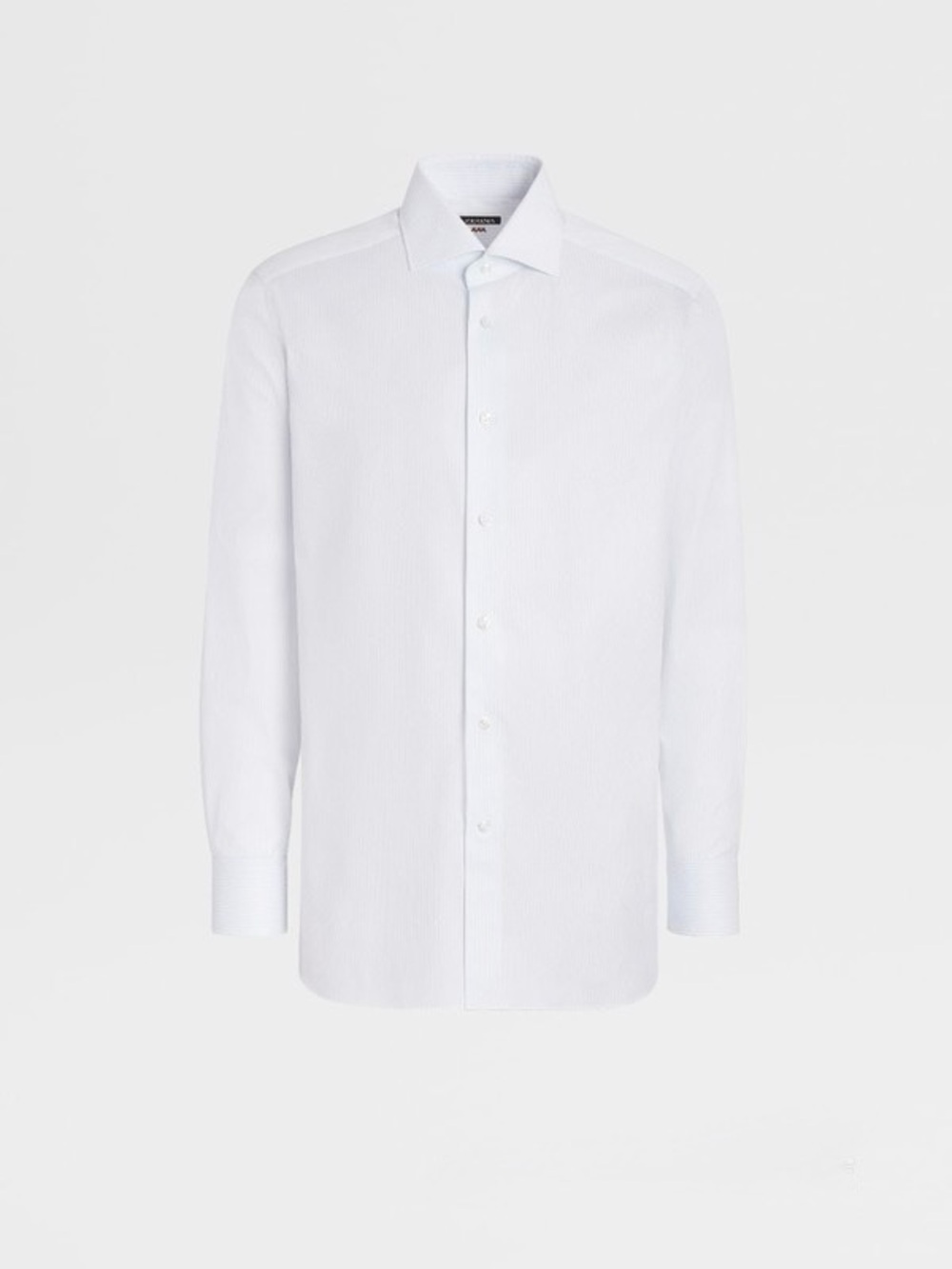 ZEGNA Regular Fit White Dress Shirt 100% Cotton Made in Italy 16/41